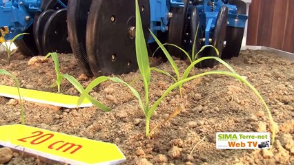 Semer en quinconce le maïs avec le Twin-Row Sync-Row de Monosem