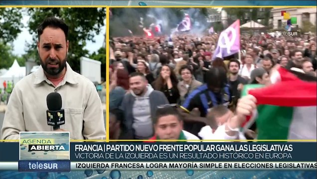 ¡Sorpresa en Francia! Izquierda gana elecciones legislativas