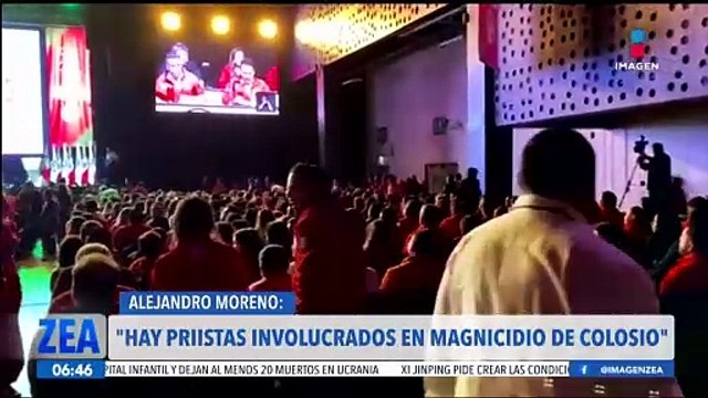 Alito Moreno asegura que algunos priistas pudieron estar involucrados en el magnicidio de Colosio