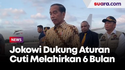 Jokowi Beri Tanggapan Terkait Aturan Cuti Melahirkan 6 Bulan: Saya Kira Sangat Manusiawi