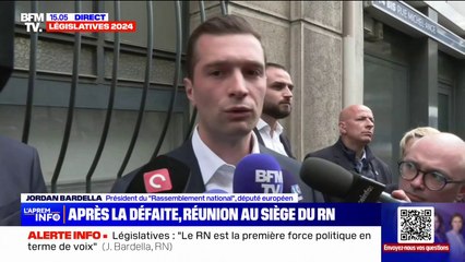 "Nous n'entendons pas remettre en cause la double nationalité", souligne Jordan Bardella