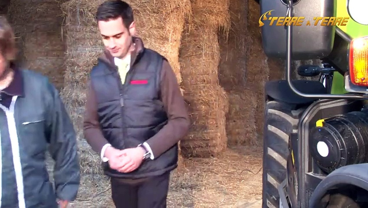 Essai du télescopique Claas Scorpion 7045 par Rodolphe Cauchard