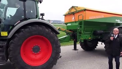 Avec le concept X, Fendt expose un 722 Vario à génératrice électrique