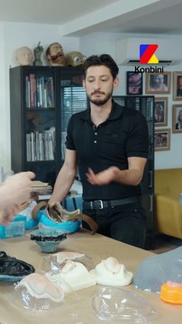 Pierre Niney devine qui sont les personnalités grâce à leurs moules.