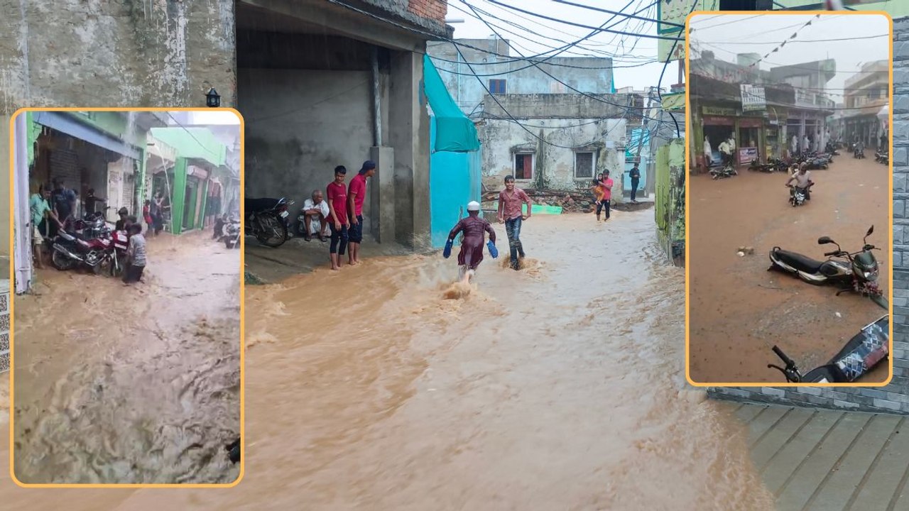 राजस्थान में यहां सवा घंटे मूसलाधार बारिश, सवा...