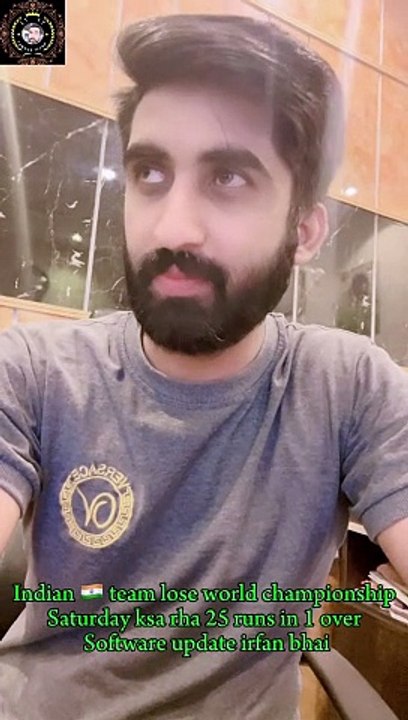Software update irfan bhai kmran akmal or sharjeel khan win against India  champions #babarazam