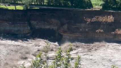 Rapidan Dam Break Triggers Swift Erosion, Changing Terrain in Seconds