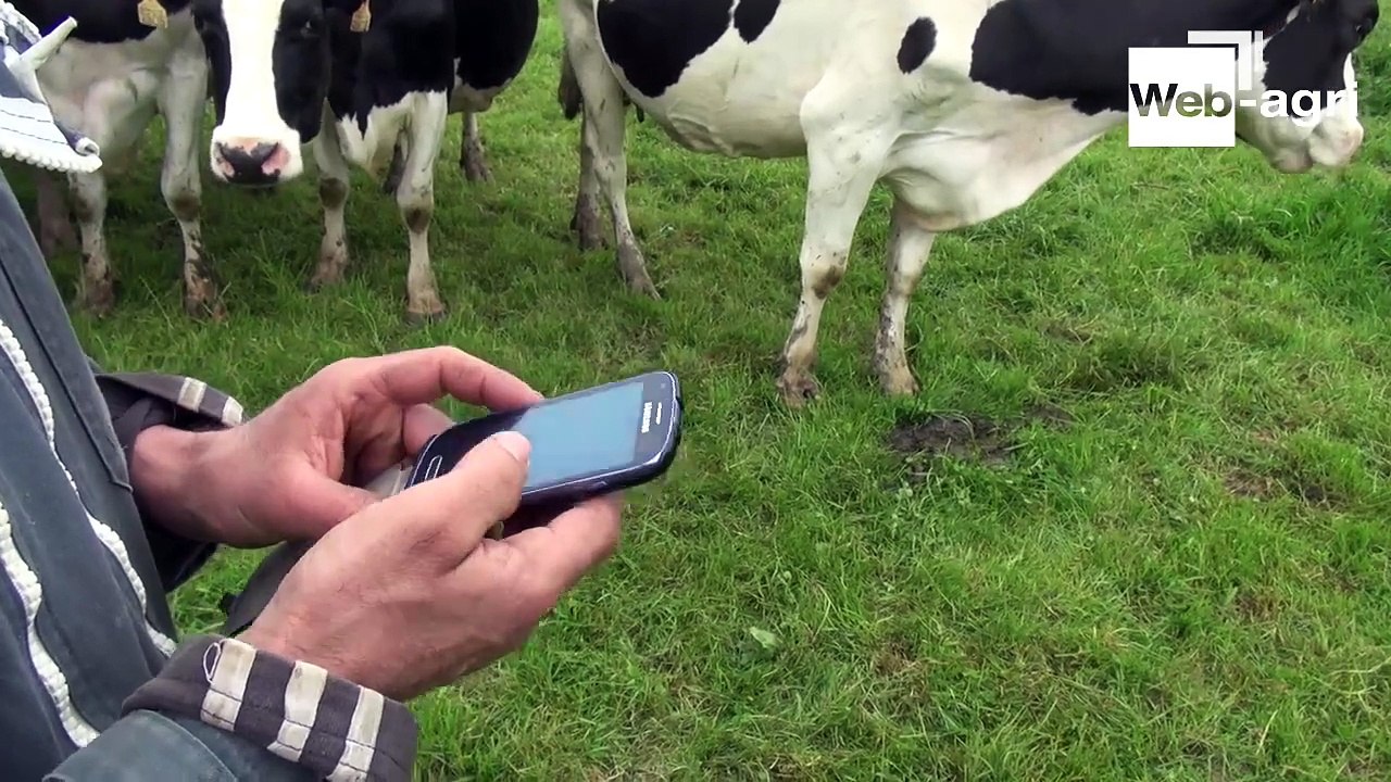 Benoit Gille convaincu par les détecteurs de vêlage Vel’Phone de Medria