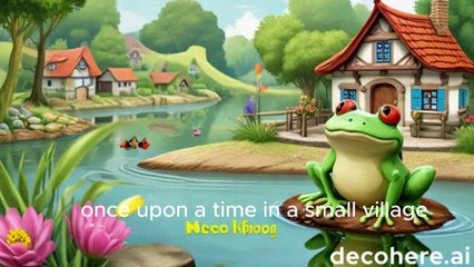 FREEDIE THE WISE FROG|BED TIME STORY|MORAL STORY