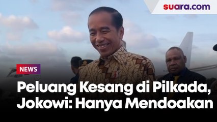 Jokowi Beri Respon Peluang Kaesang Maju di Pilkada 2024: Orang Tua Hanya Mendoakan