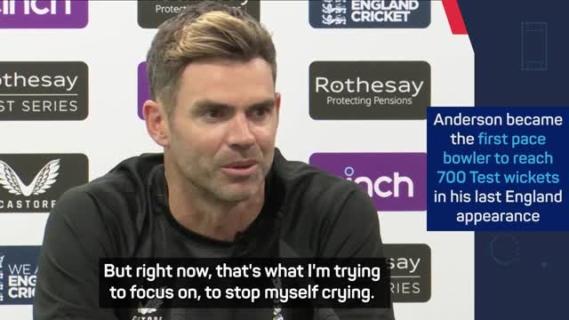 Anderson fighting emotions ahead of final Test for England