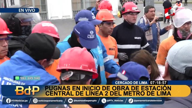 Cercado de Lima: plan de desvíos por obras de la Línea 2 genera confusión entre conductores