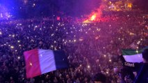 Video shows celebrations in Paris as leftists beat far right in France's snap elections
