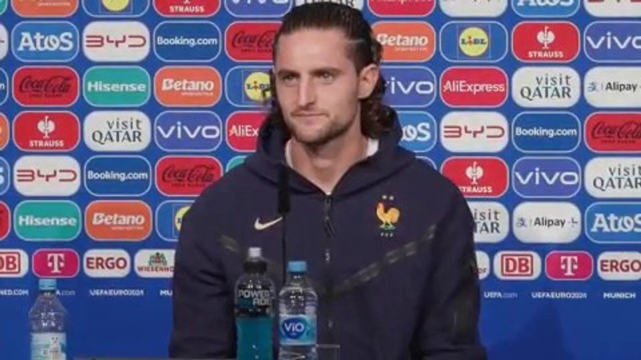 Suivez en direct la conférence de presse de Didier Deschamps et Adrien Rabiot à la veille de la demi-finale des Bleus face à l'Espagne