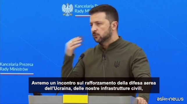 Zelensky: mi aspetto passi concreti e risposta forte dal summit Nato