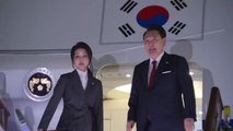 尹, 나토 정상회의 참석차 방미...김건희 여사도 동행 / YTN