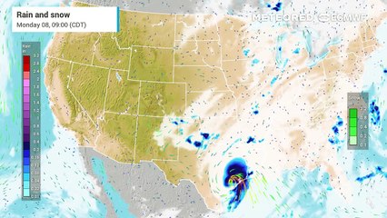 Beryl makes landfall in Texas, will continue to bring heavy rain.
