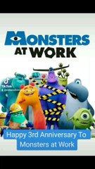 Happy 3rd Anniversary To Monsters at Work