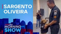 Olha isso! Vira-lata é PROMOVIDO a SARGENTO da PM do RJ