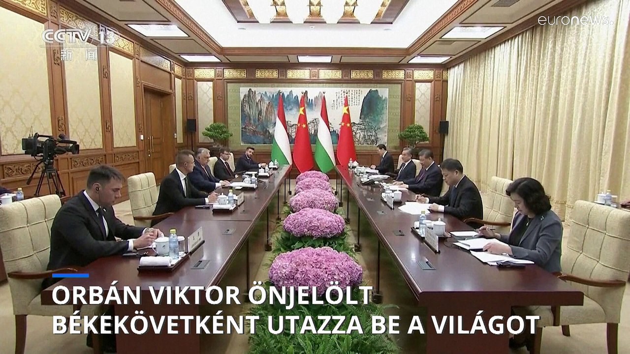 Az EU-nak nem tetszik, hogy Orbán Viktor önjelölt békekövetként utazza be a világot