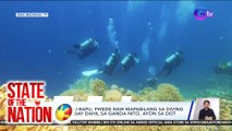 Isla ng Rapu-Rapu, pwede raw mapabilang sa diving spots sa Albay dahil sa ganda nito, ayon sa DOT | SONA