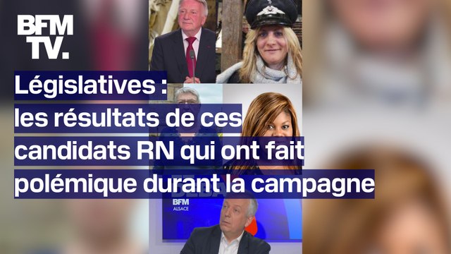 Législatives: ces candidats RN qui ont fait l’objet de polémiques durant la campagne, ont-ils été élus ?