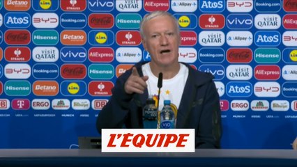 Download Video: Deschamps : « Si vous vous ennuyez, regardez autre chose » - Foot - Euro - Bleus