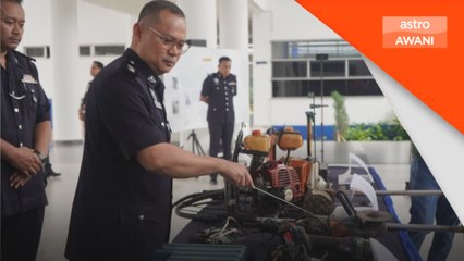 Lima diberkas pecah rumah, curi kabel di Kota Tinggi