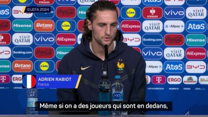 Rabiot : "On aura besoin de Griezmann et Mbappé jusqu'à la fin"