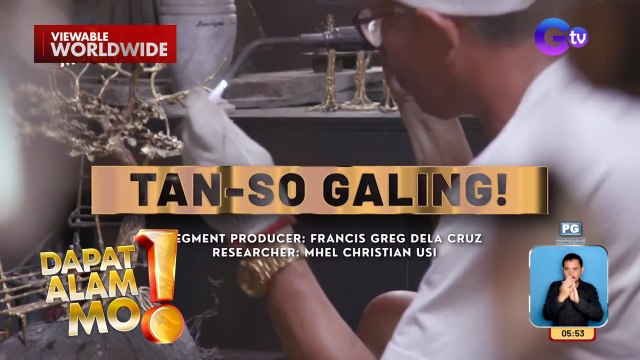 Mga obra ng isang brass sculptor mula Navotas City, kilalanin | Dapat Alam Mo!