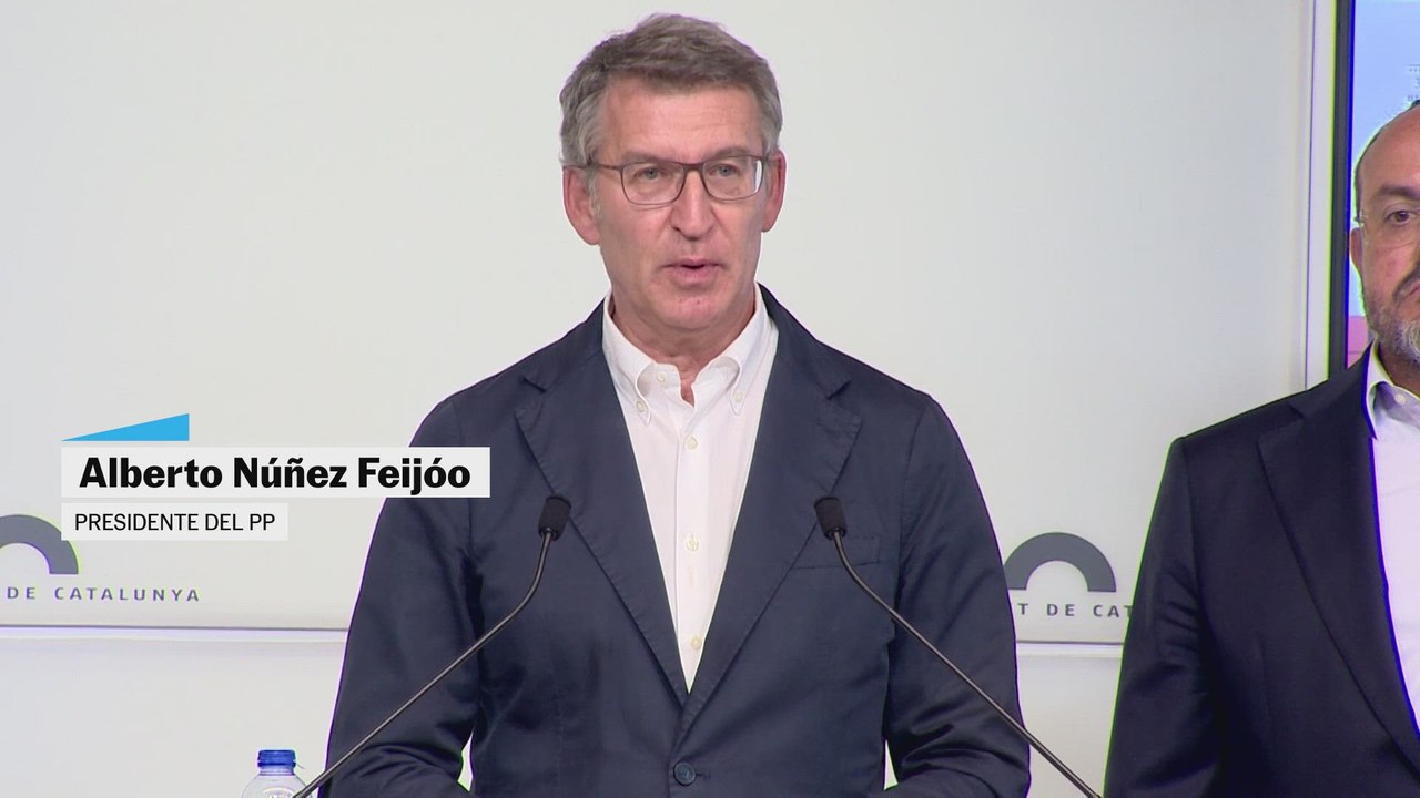 Feijóo equipara a la extrema derecha con el Frente Popular en Francia