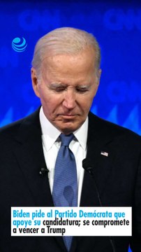 Biden pide al Partido Demócrata que apoye su candidatura; se compromete a vencer a Trump