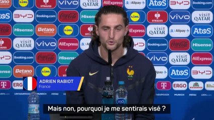 Bleus - Rabiot après les mots de Mbappé sur Pogba : "Pourquoi je me sentirais visé ?"