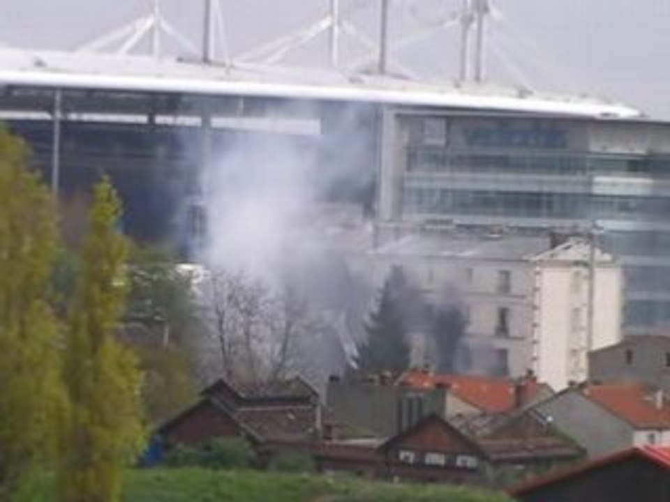 Incendie terrain vague