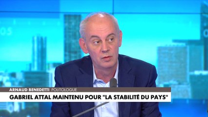Arnaud Benedetti : «Il fait comme si le Premier ministre avait encore la confiance de l'Assemblée nationale»