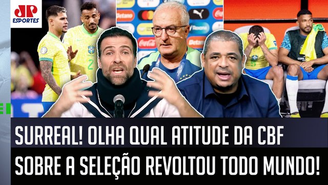 ISSO É A COISA MAIS PATÉTICA que eu JÁ VI! A CBF QUER que a Seleção... OLHA A ATITUDE QUE REVOLTOU