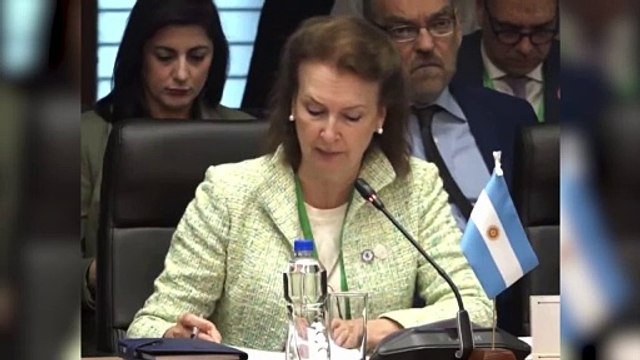 Diana Mondino participó de la primera jornada del Mercosur en Asunción