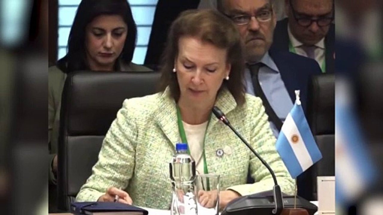 Diana Mondino participó de la primera jornada del Mercosur en Asunción