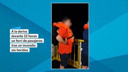 A la deriva durante 12 horas un ferri que viajaba entre Valencia y Palma