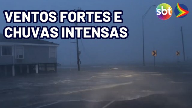 Furacão BERYL ganha FORÇA novamente e atinge o TEXAS
