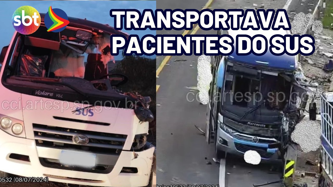 Acidente entre ônibus e micro-ônibus deixa mort...