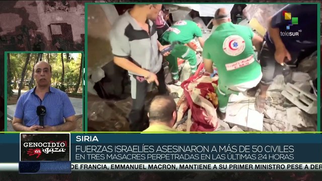 Más de 50 civiles asesinados por Israelíes en las últimas 24 horas
