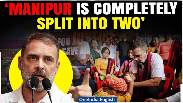 Rahul Gandhi Blasts Govt Over Manipur Crisis: 'State Split, Families Devastated, Violence Must End!’
