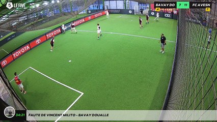 Faute de Vincent MILITO - BAVAY DOUALLE