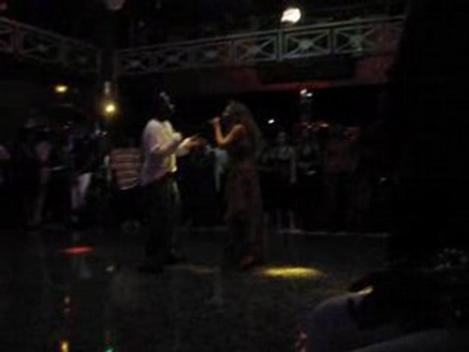 tina en live au vip a basse terre