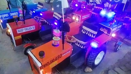 Smal tracter babe