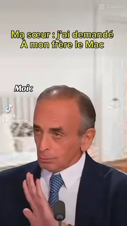Ma sœur qui a demandé le Mac 