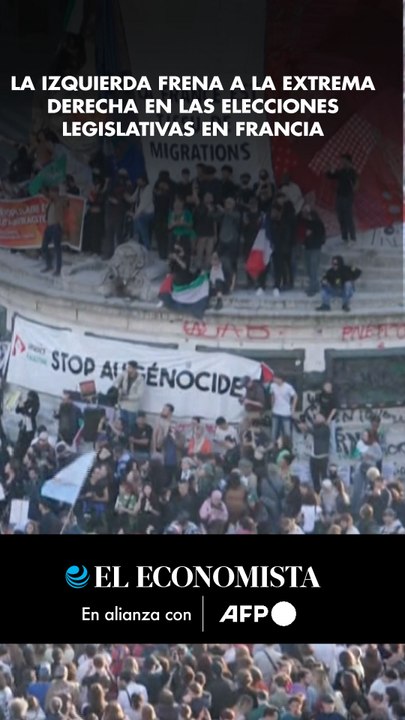 La izquierda frena a la extrema derecha en las elecciones legislativas en Francia