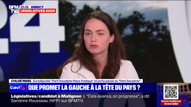Chloé Ridel (PS): Nous allons certes, former un gouvernement qui sera minoritaire à l'Assemblée nationale, mais nous allons tenter de faire passer des mesures qui sont majoritaires dans l'opinion