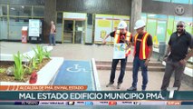 Detectan cucarachas, rajaduras e incumplimiento de medidas de construcción en la Alcaldía de Panamá